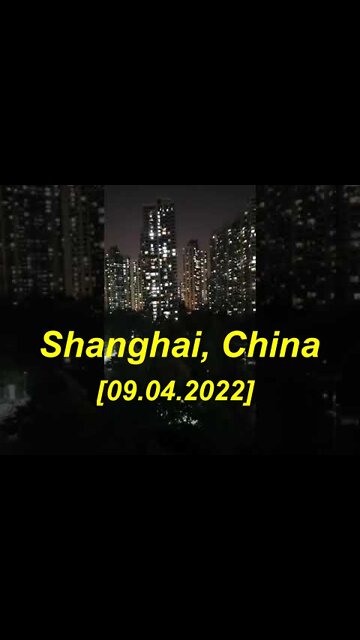 People Screaming Out of Their Windows After a Week of Total Lockdown Shanghai!