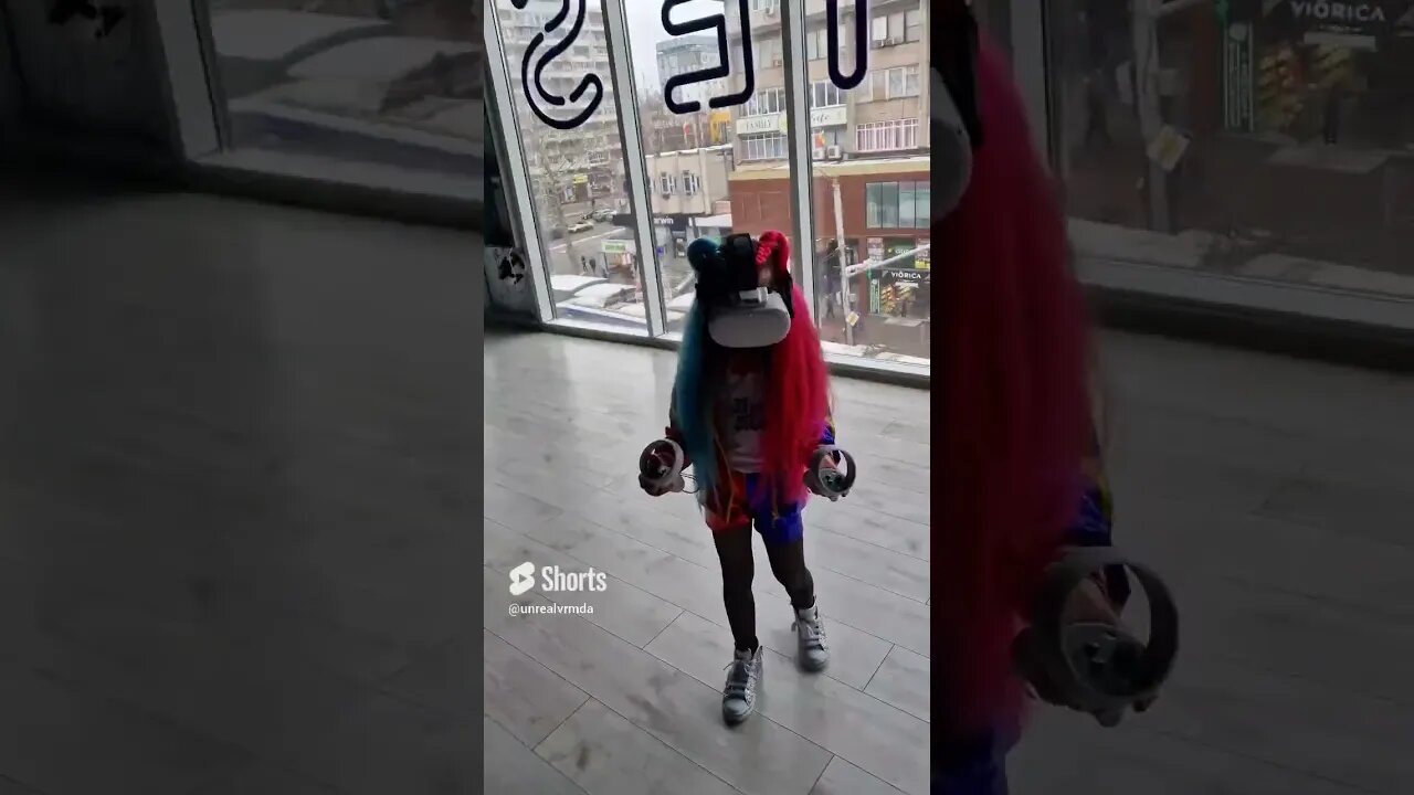tiktok:unreal.md 🎮👾🕹️ #vr #vrclub #virtualreality #unrealvr #moldova #chisinau #vrarena 🖤 @unrealmd