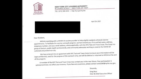 The NY City Housing Authority (NYCHA) shared my contact info w/o TELLING me 1st.