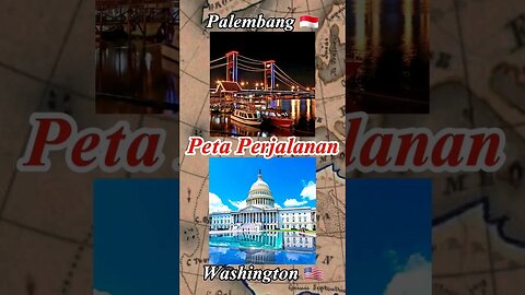 Dari Palembang 🇮🇩 Ke Washington 🇺🇲 #shorts #amerika #america #usa