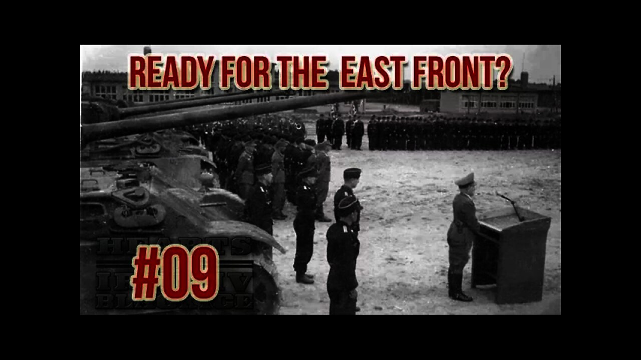 Hearts of Iron IV - BICE Germany 09 Special Series - Live Stream Multi-player Training