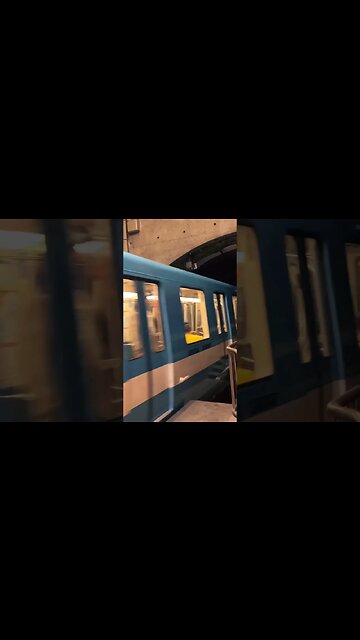 Pulse-pounding arrival metro Montréal #montreal #viralvideo #travel #train