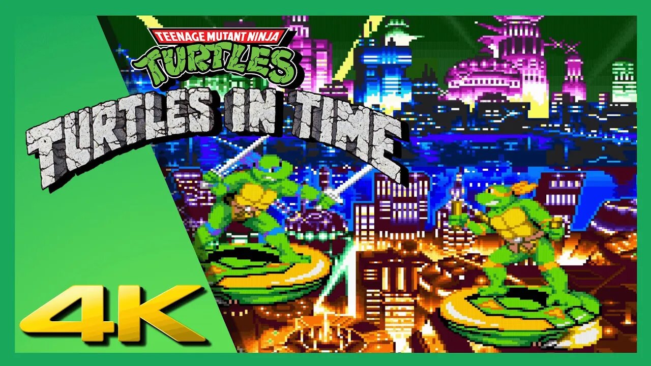 ⭐ TEENAGE MUTANT NINJA TURTLES 2 | 4K/60ᶠᵖˢ | ARCADE