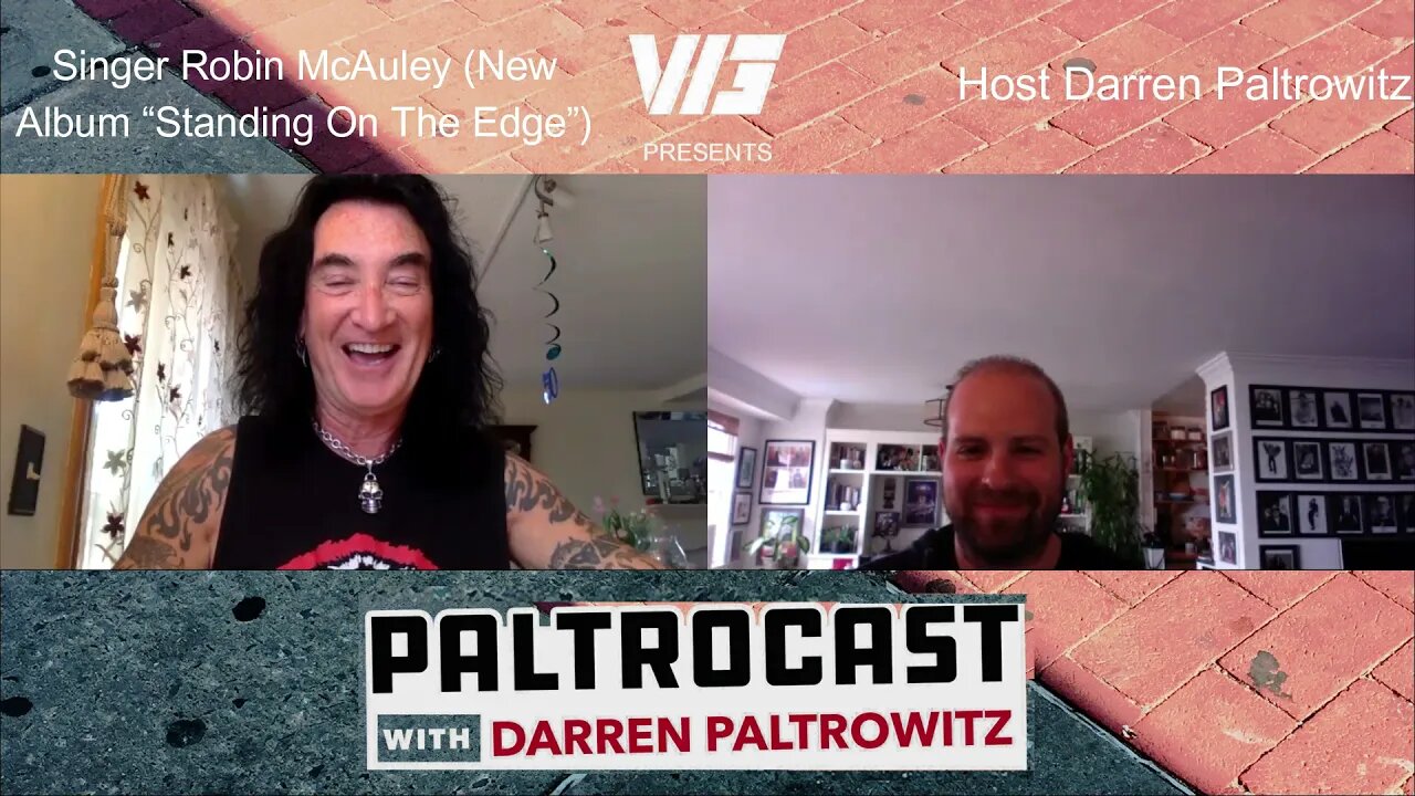 Robin McAuley interview with Darren Paltrowitz