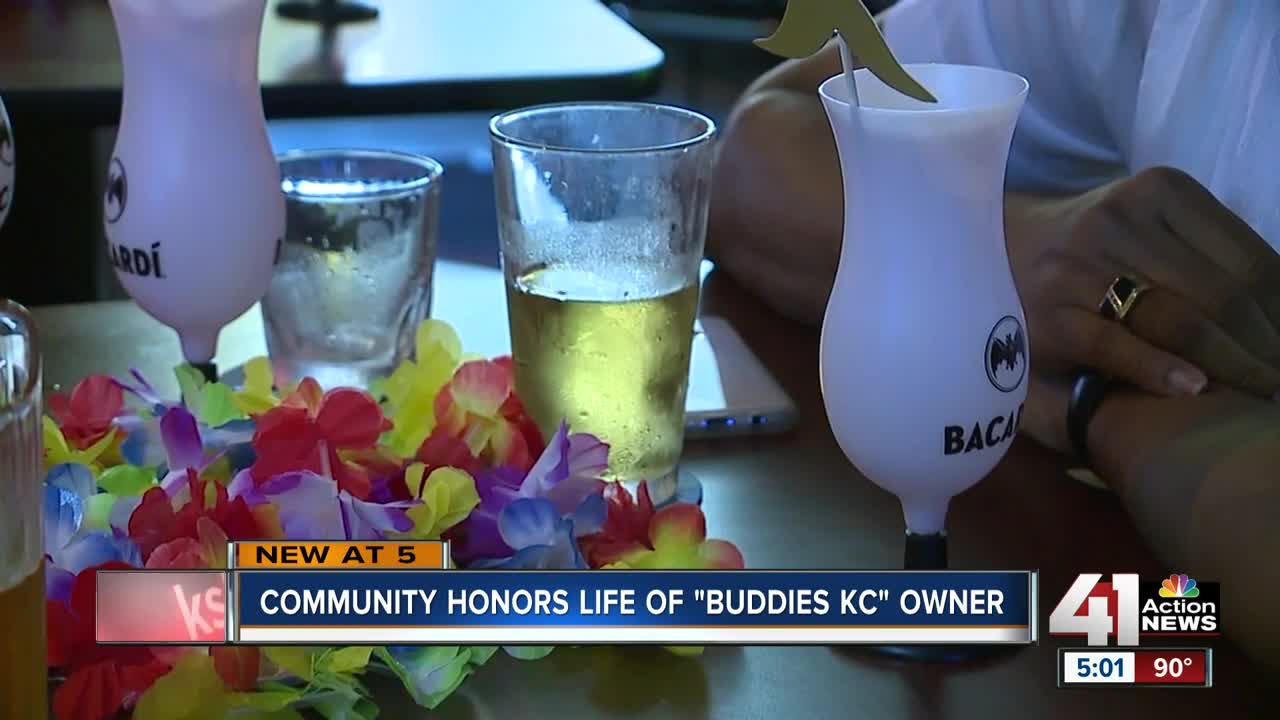 Community honors life of "Buddies KC" owner