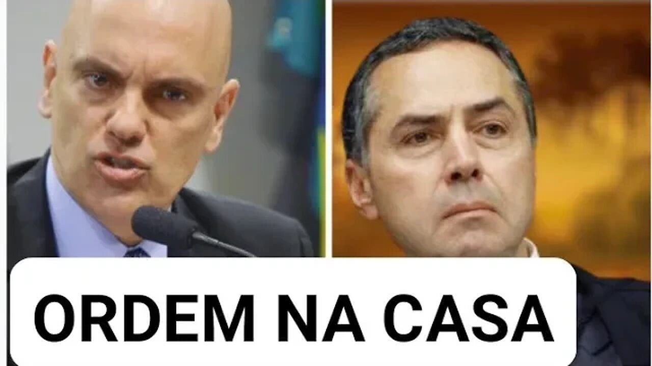 Barroso Alexandre de Moraes parabéns aos vou estar colocando a casa em ordem#bolsonaro