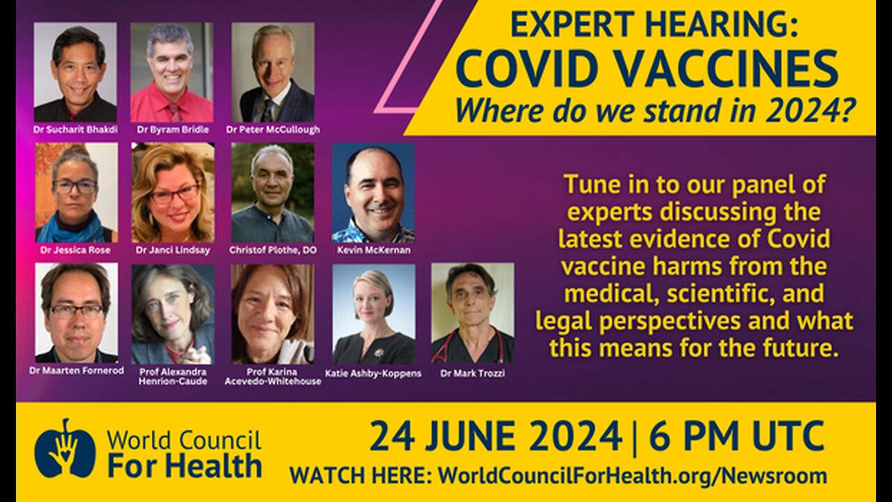 Expert Hearing: Covid Vaccines—Where do we stand in 2024?