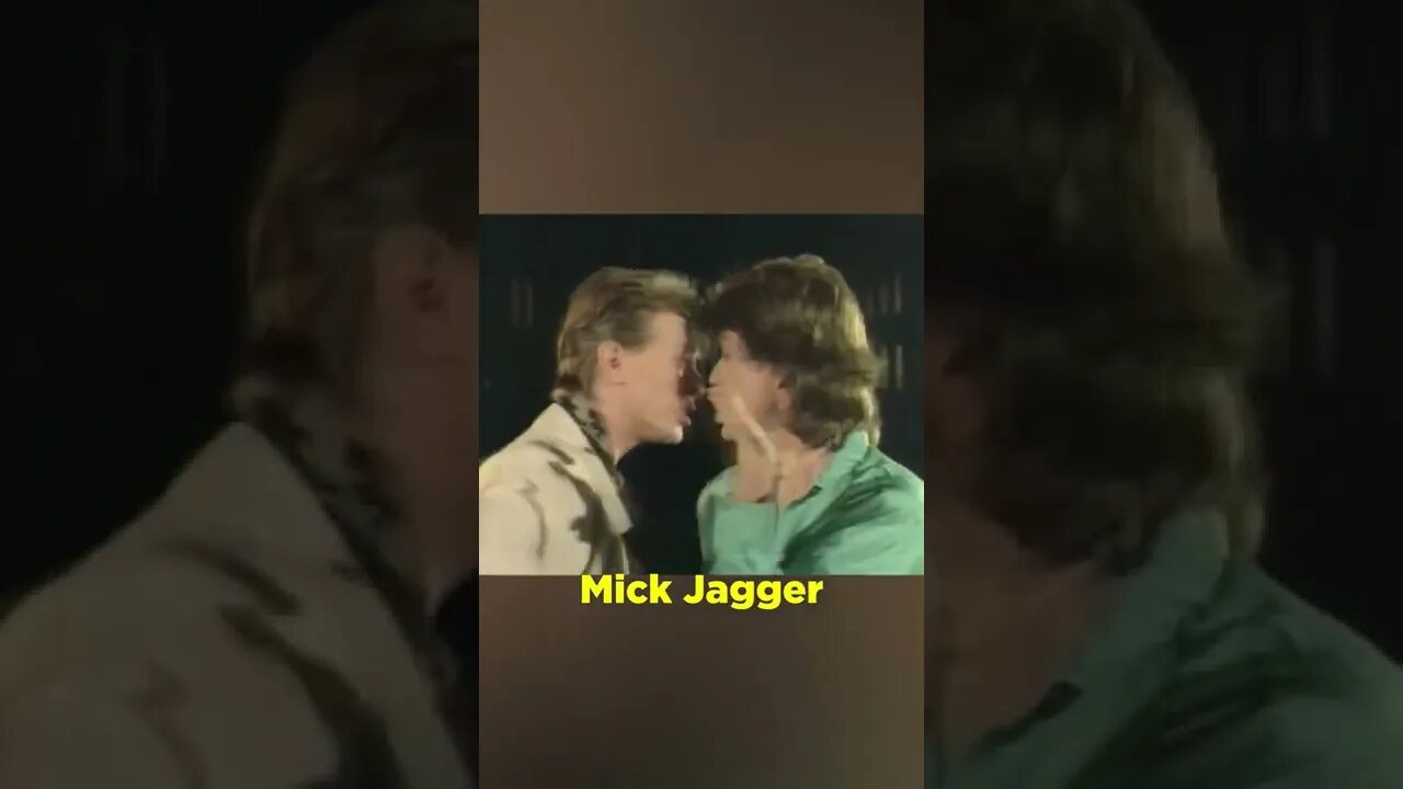 Mick Jagger and David Bowie's Secret Relationship #Shorts