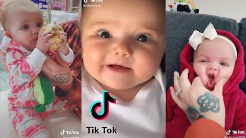 Cute babies TikTok Compilation 2021