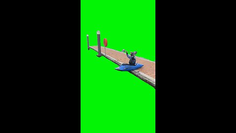 Kayak | Green Screen