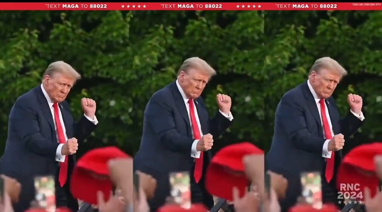 Epic Montage Of Trump Dancing