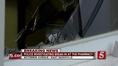 Police Investigate Break-In At The Pharmacy Burger Parlor