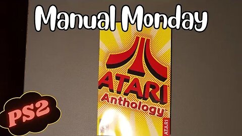 Atari Anthology Manual for the PlayStation 2 | Manual Monday