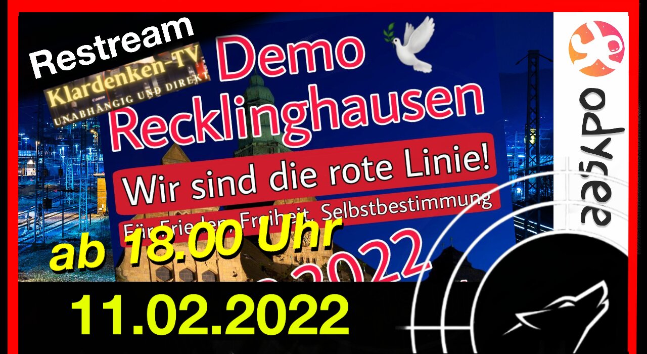 RESTREAM I Demonstration in Recklinghausen am 11.02.2022