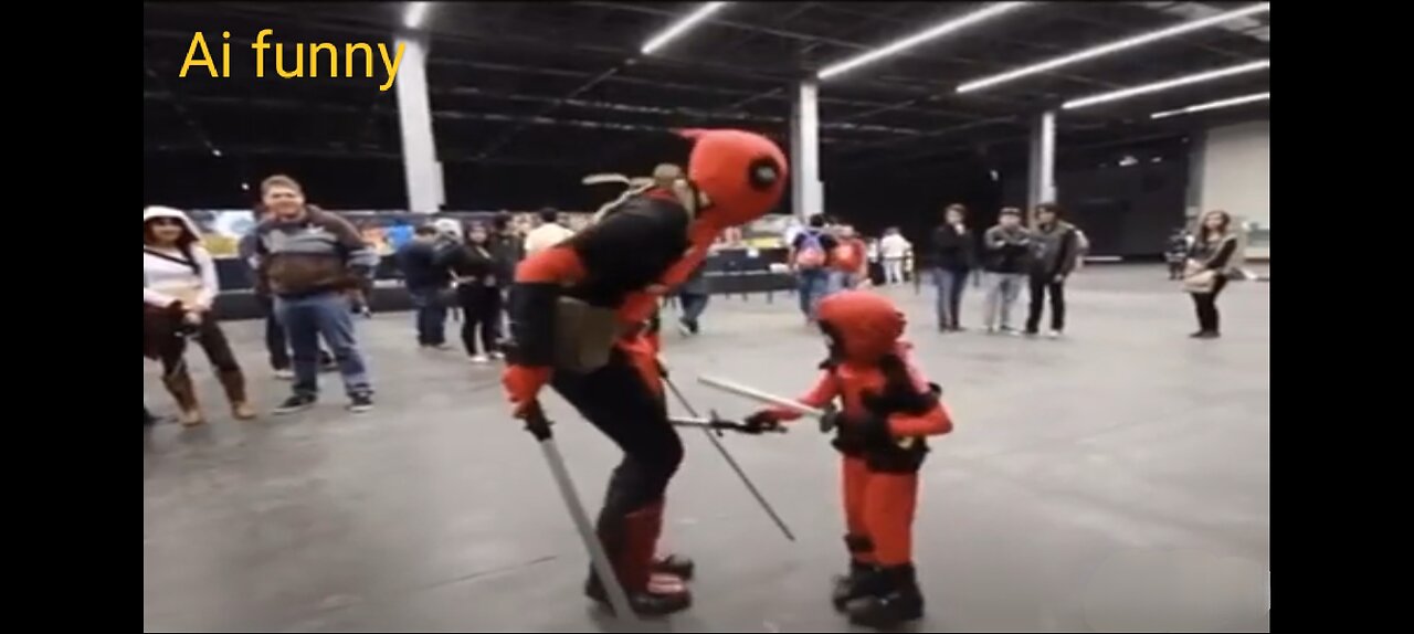 Real little deadpool funny moments