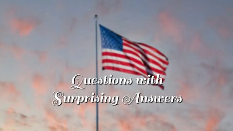 Questions with Surprising Answers (John 8:21-38) | Dr. Terry Thomas | July 1-2, 2023