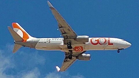 Boeing 737-800 PR-GTG coming from Guarulhos to Fortaleza