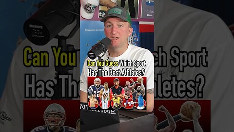 THIS SPORT HAS THE BEST ATHLETES?! We Disagree! #shorts #athletes #sports #debate #ranking