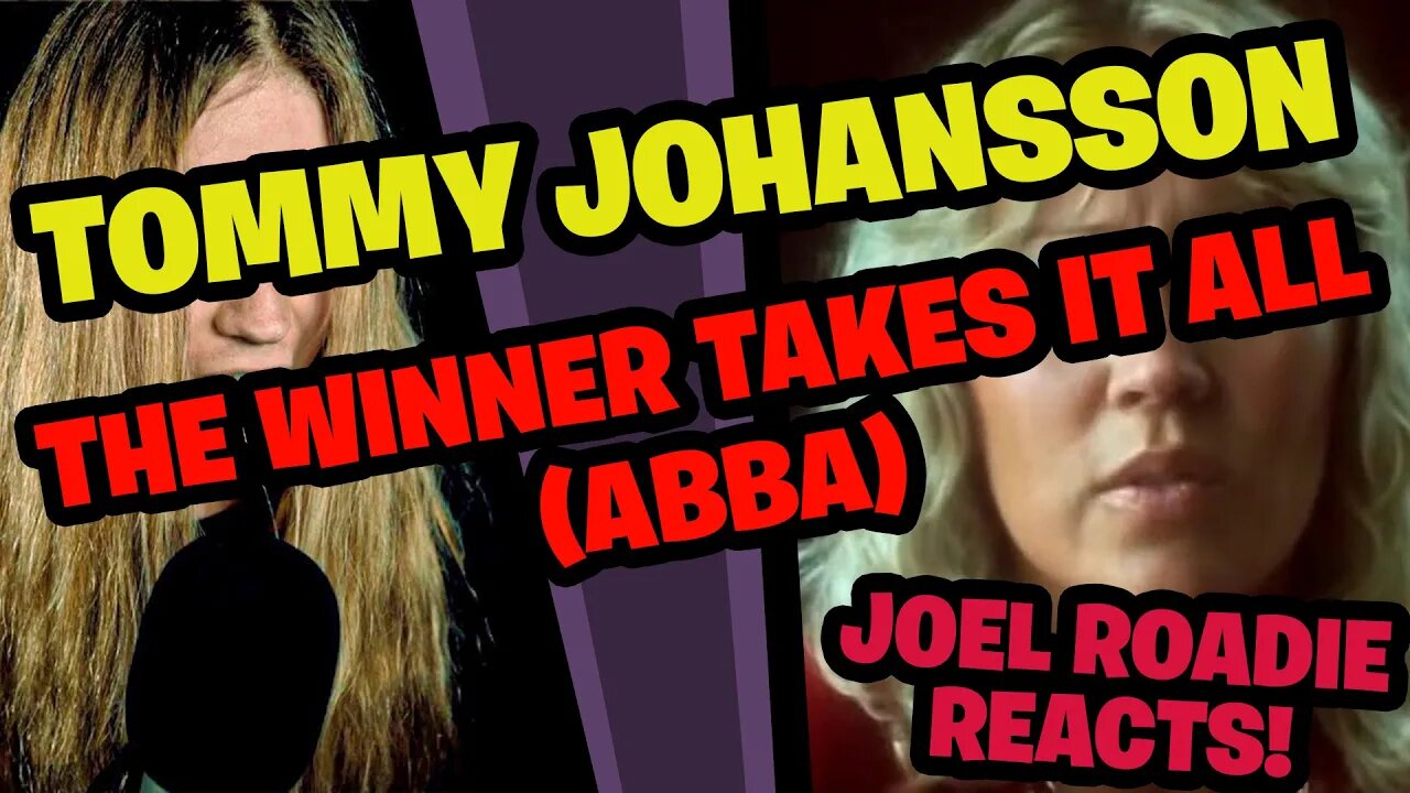 Tommy Johansson - ABBA "The Winner Takes It All" - Roadie Reacts