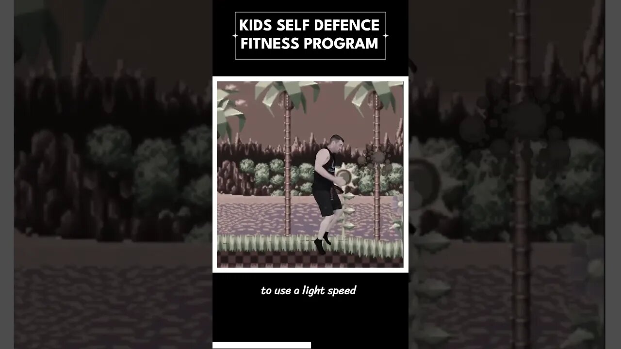 KIDS SELF DEFENCE - SONIC + SHADOW - Kids Self Defence Program Virtual engagement boosts confidence