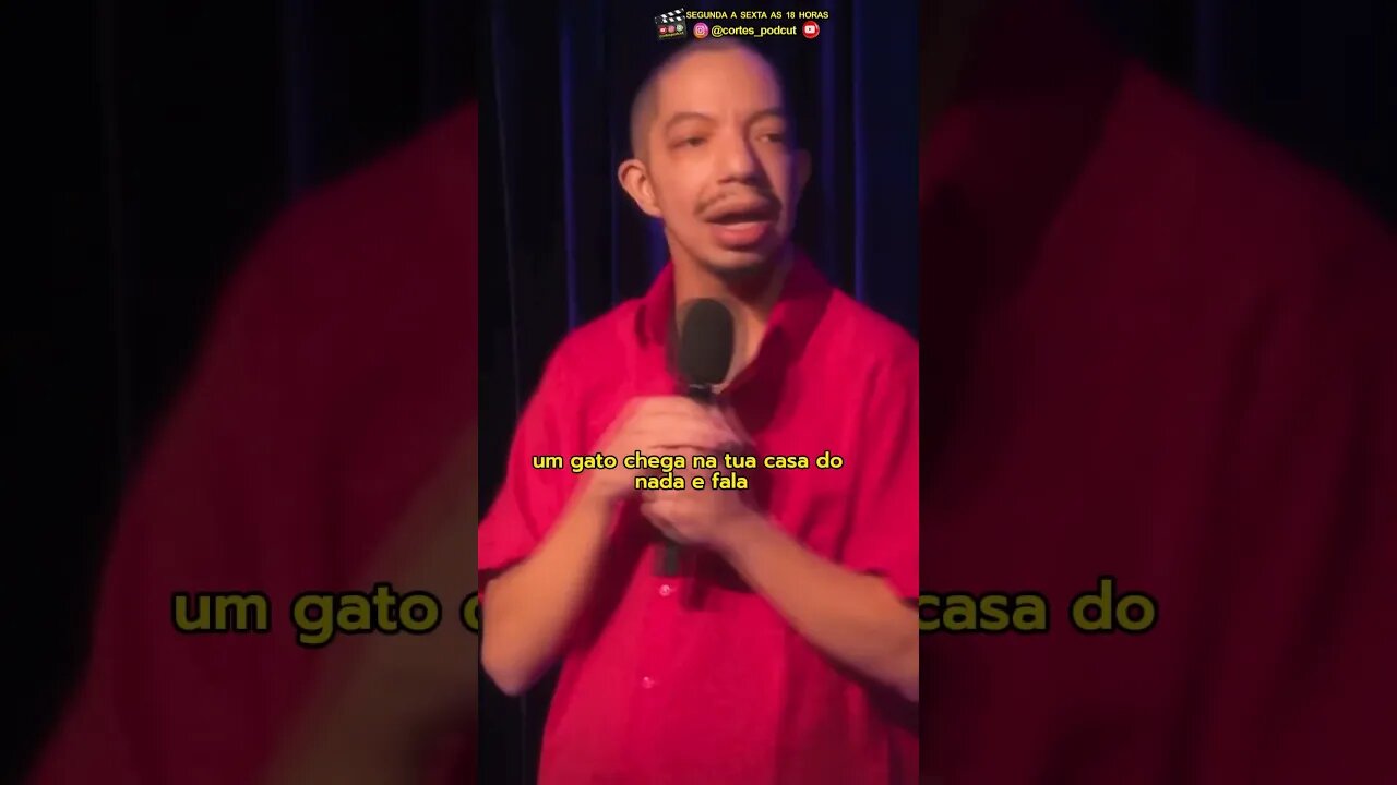 AGORA A GENTE MORA AQUI (SANTIAGO MELLO) #comedy #cats #cachorro #cortespodcut