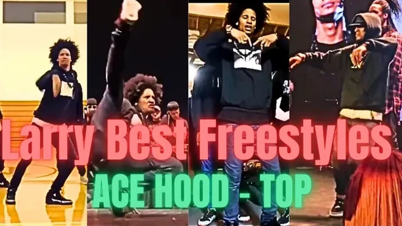 LES TWINS | Larry Freestyles To Ace Hood - Top