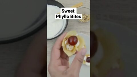 Sweet Phyllo Bites