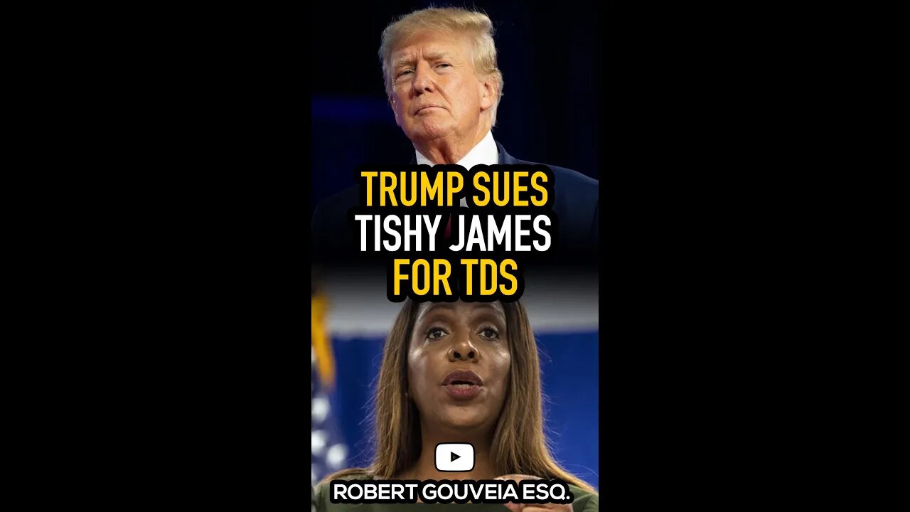 Trump Sues Tishy James for TDS #shorts