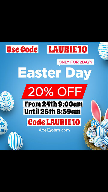 Happy Easter to all my beauties also GlamDerma is having a 25% sale. Use LAURIE10