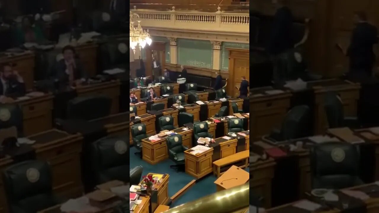 Colorado House Republicans Walk Out In Protest Of Democrats Dirty Tactics. #Colorado #Coleg