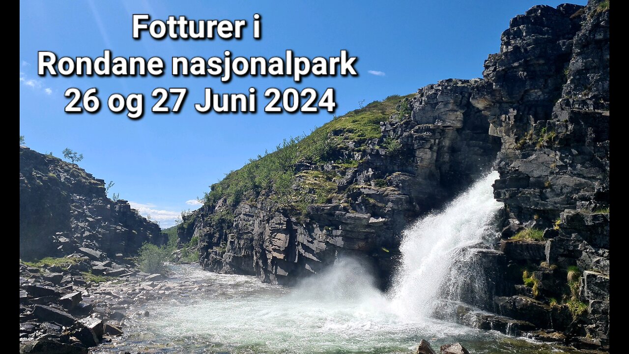 Rondane nasjonalpark Juni 2024