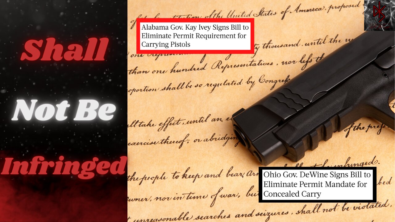 Constitutional Carry Signed Into Law in Alabama and Ohio | 2nd Amendment Alive & Well