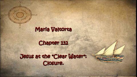 Jesus at the Clear Water. Closure.