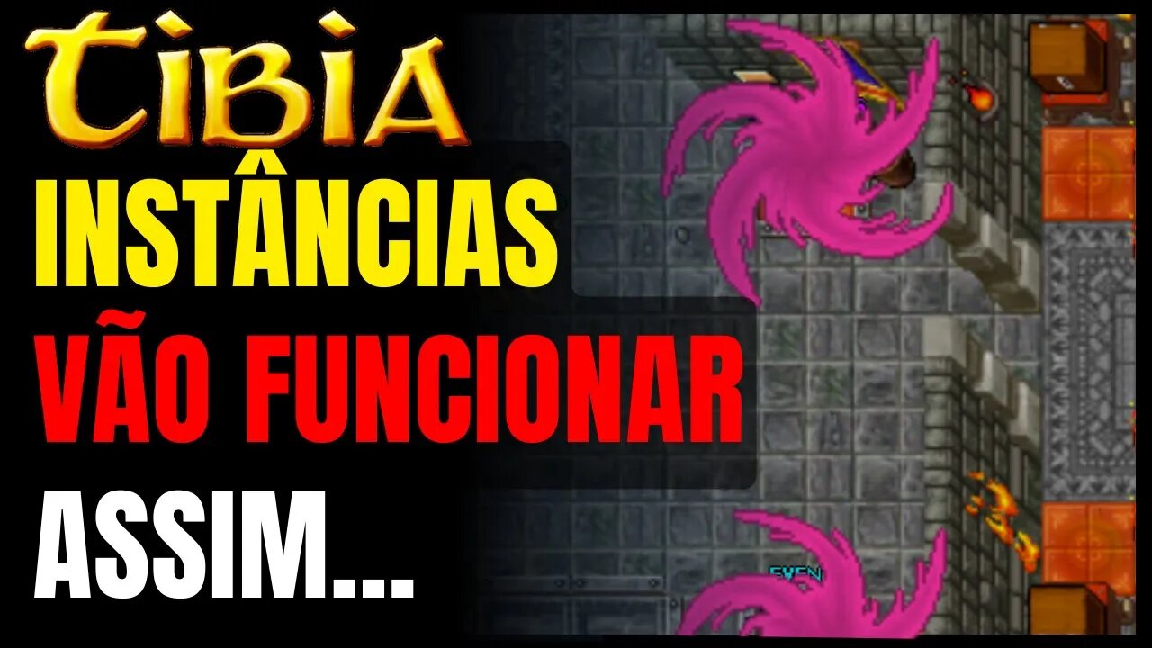 ❌✔️INSTÂNCIAS NO TIBIA? COMO SERIA?❌✔️ #tibia #mmorpg