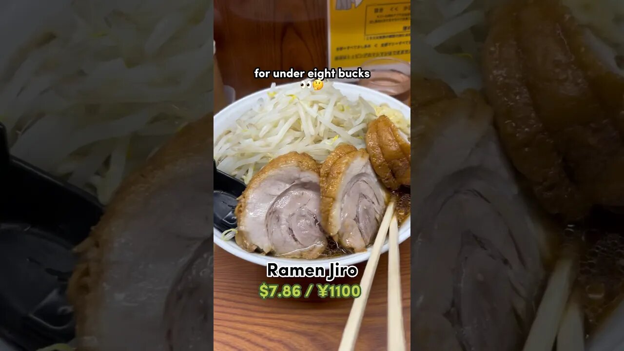 Could you afford the food in Japan? 🤔🇯🇵