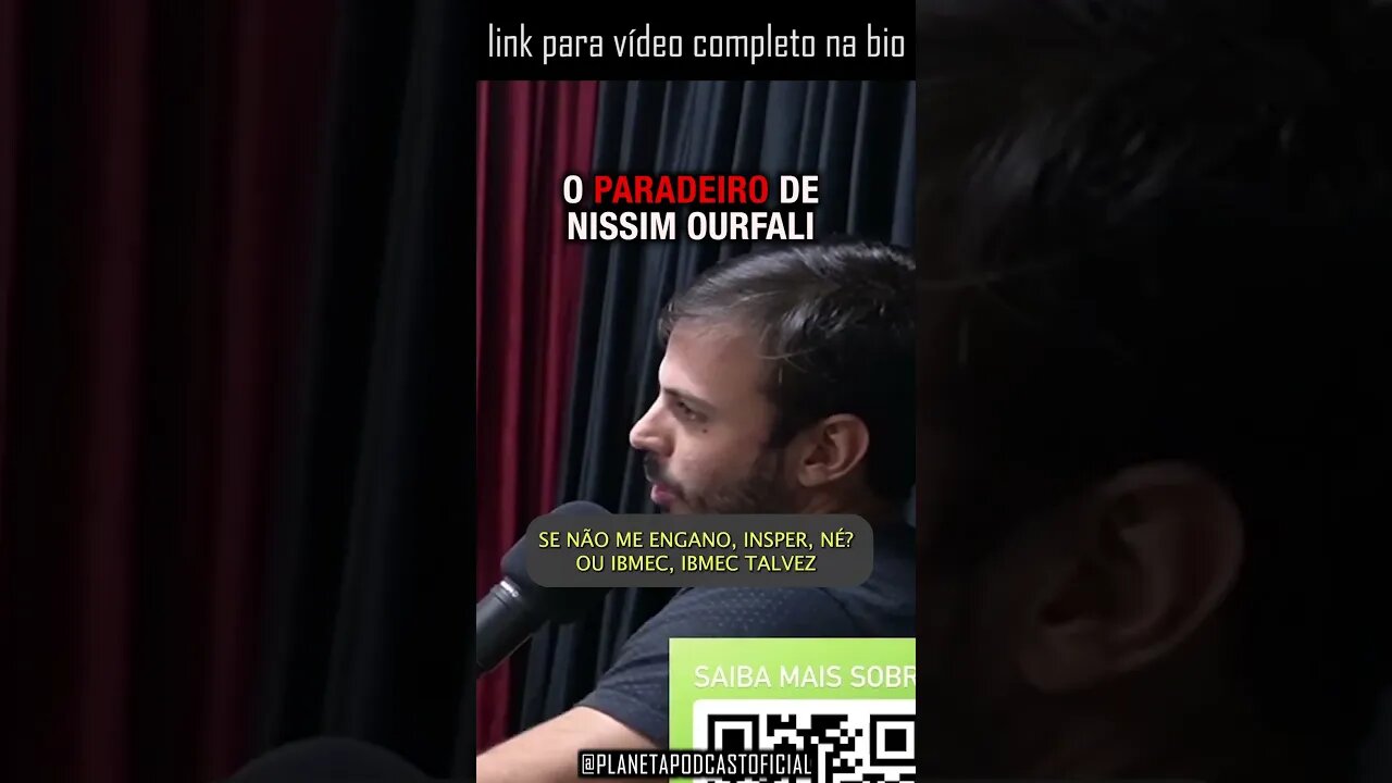 “ELE TAVA PROCURANDO EMPREGO” (NISSIM OURFALI) com Rosso & Varella | Planeta Podcast