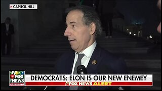 Rep Jamie Raskin Continues To Whine About Elon Musk