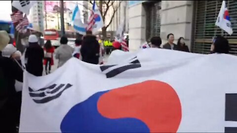 ★[서울 11차-행진] 반중!친미 태극기대반격 구국투어 (태투!) [태평TV] 180317 토 3:30 pm 명동에서 광화문으로!