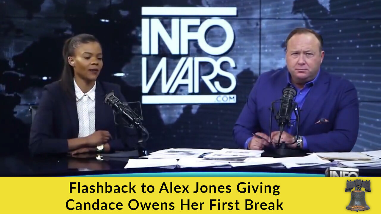 Flashback to Alex Jones Giving Candace Owens Her First Break