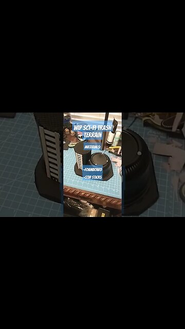 Sci-Fi Trash Terrain #warhammer40k #warcaster #starwarslegion