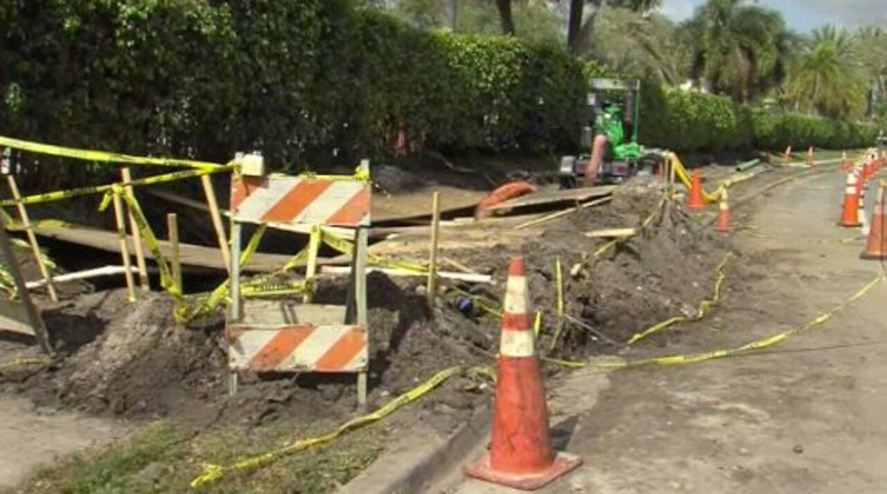 500 gallons of sewage spills in West Palm Beach