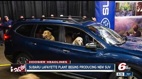 Subaru Lafayette plant begins producing new SUV