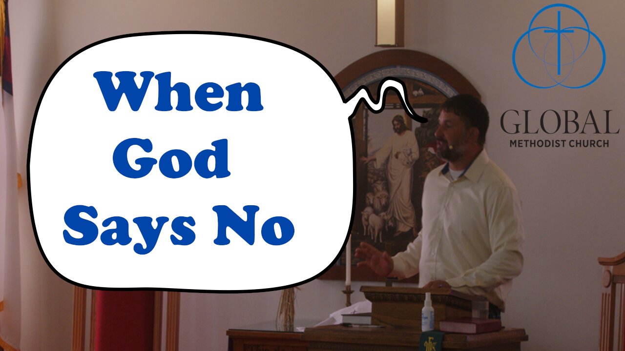 When God says no by Lance Wetter. Sunday Sermon at MHW GMC