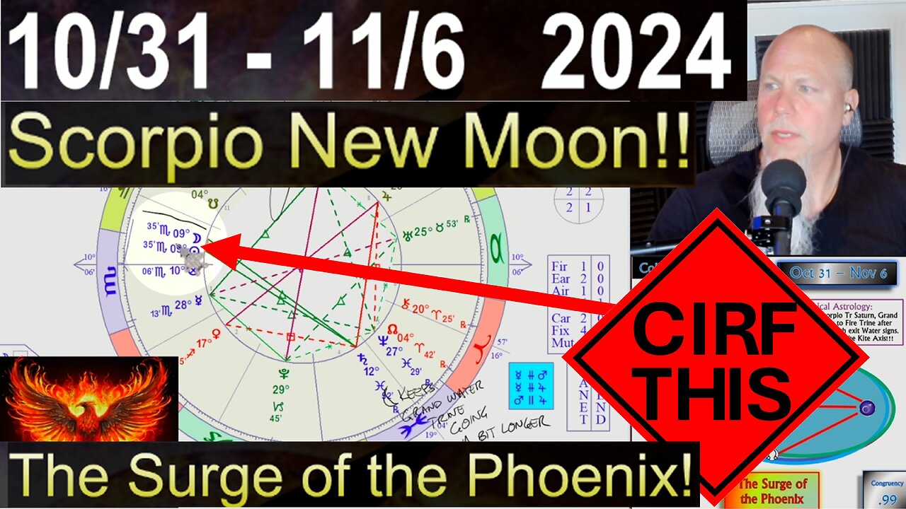 New Moon in Scorpio + Massive Surge of Fire! CIRF #429: 10/31 - 11/6 2024