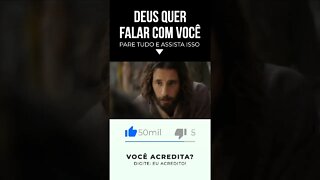 DEUS TEM UMA PALAVRA FORTE PARA VOCÊ HOJE (Shorts da Noite) #shorts