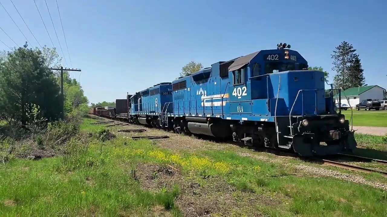 More PULPWOOD Finally Rolling North Again, Plus Another Weird Car Move?! #trains | Jason Asselin