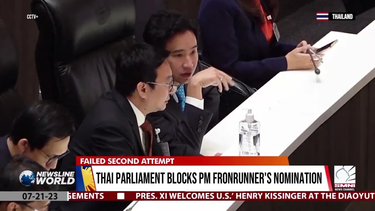 Thai parliament blocks pm frontrunner's nomination