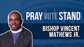 Bishop Vincent Mathews Urges Believers to Be Prayerful and Look to God for Peace in America