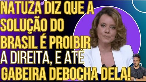 Blogueira da Globo diz que a solução do Brasil é proibir a direita e até os colegas debocham dela!