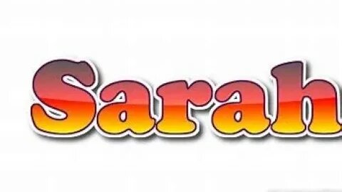 THE BIBLE TALK SHOW PRESENTS #37 SARAH WHAT DOES YOUR NAME MEAN BIBLICALLY?